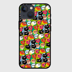 Чехол для iPhone 13 mini Папуги