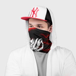 Бандана-труба 3D Хвост Феи красные молнии - фото 2