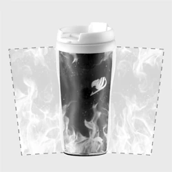 Термокружка-непроливайка Хвост Феи черное пламя - фото 2