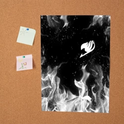 Постер Хвост Феи черное пламя - фото 2