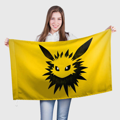 Флаг 3D Yellow Pokemoon