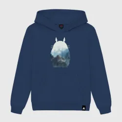 Мужская толстовка хлопок Туманный Тоторо