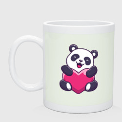 Кружка керамическая Панда love