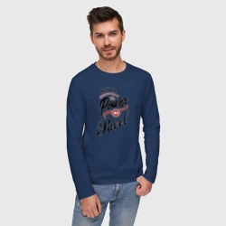 Мужской лонгслив хлопок Недооценивай силу Павла - фото 2