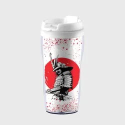 Термокружка-непроливайка Самурай В каплях крови samurai IN drops of blood