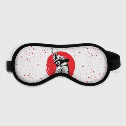 Маска для сна 3D Самурай В каплях крови samurai IN drops of blood