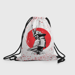 Рюкзак-мешок 3D Самурай В каплях крови samurai IN drops of blood