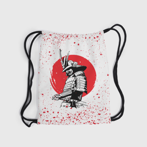 Рюкзак-мешок 3D Самурай В каплях крови samurai IN drops of blood - фото 6
