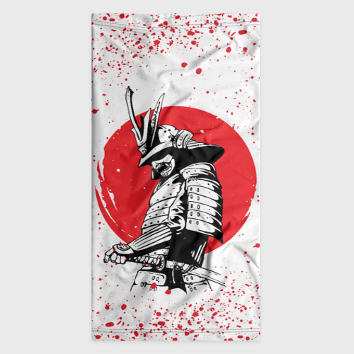 Бандана-труба 3D Самурай В каплях крови samurai IN drops of blood, цвет 3D печать - фото 7