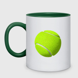 Кружка двухцветная Теннис