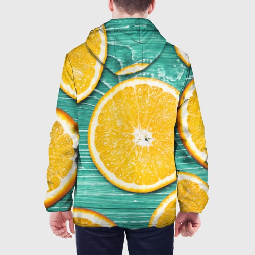 Мужская куртка 3D Апельсины, цвет 3D печать - фото 5
