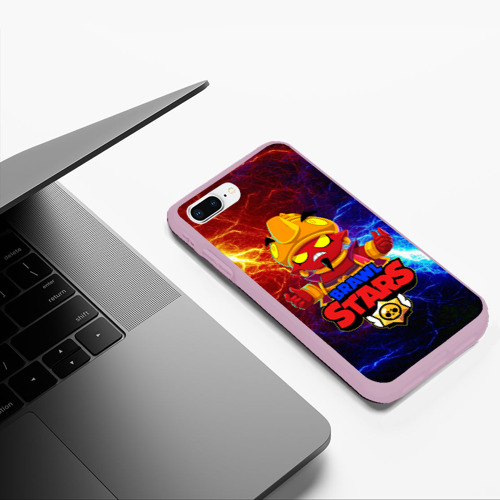 Чехол для iPhone 7Plus/8 Plus матовый BRAWL STARS EVIL GENE | ДЖИН - фото 5