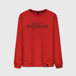 Мужской свитшот хлопок Dante's inferno logo