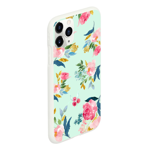 Чехол для iPhone 11 Pro Max матовый Цветы Фото 01 Чехол для iPhone 11 Pro Max матовый Цветы Фото 01