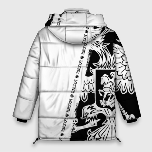 Женская зимняя куртка Oversize Георгий, цвет красный - фото 2