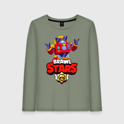 Женский лонгслив хлопок Вольт - Brawl Stars