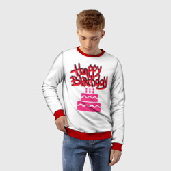 Детский свитшот 3D Happy Birth Day - фото 2