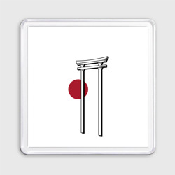 Магнит 55*55 Япония Тории Torii in Japan