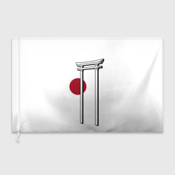 Флаг 3D Япония Тории Torii in Japan