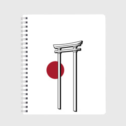 Тетрадь Япония Тории Torii in Japan