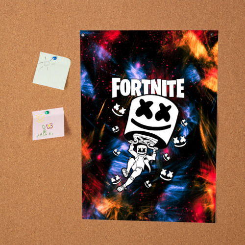 Постер FORTNITE x MARSHMELLO - фото 2