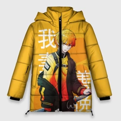 Женская зимняя куртка Oversize Зеницу Агацума с клинком