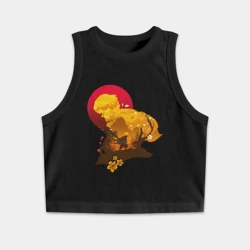 Женская укороченная майка-топ хлопок Зеницу