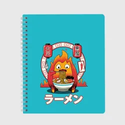 Тетрадь Calcifer & ramen