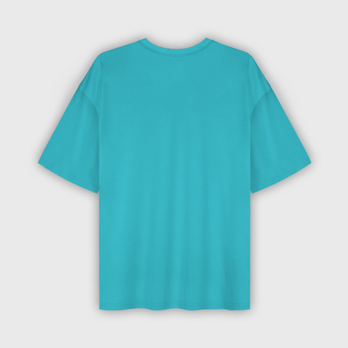 Мужская футболка oversize 3D Calcifer & ramen, цвет 3D печать - фото 2