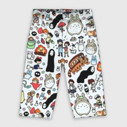 Велосипедки 3D Персонажи Миядзаки паттерн