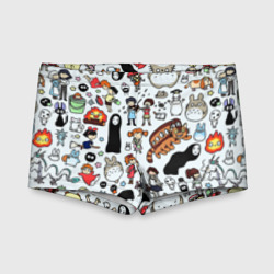 Детские купальные плавки 3D Персонажи Миядзаки паттерн