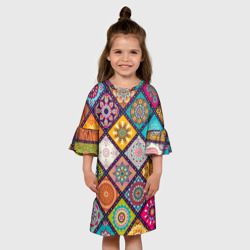 Детское платье 3D Узоры мандалы - фото 2