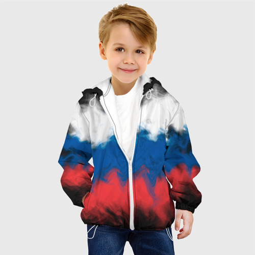 Детская куртка 3D Россия, цвет белый - фото 3