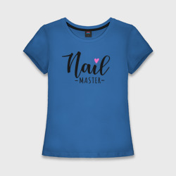 Женская футболка хлопок Slim Nail master