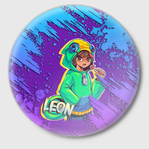 Значок BRAWL STARS LEON