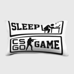 Подушка 3D антистресс Eat Sleep CS GO repeat