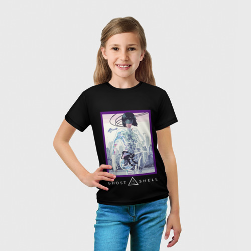Детская футболка 3D Призрак в доспехах, цвет 3D печать - фото 5