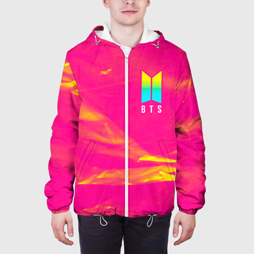 Мужская куртка 3D BTS / БТС, цвет 3D печать - фото 4