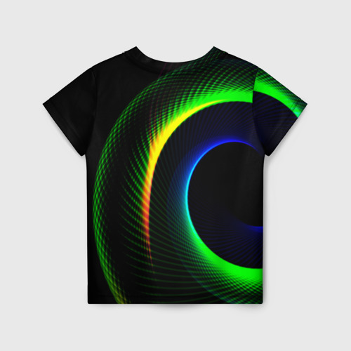 Детская футболка 3D Abstract geometry, цвет 3D печать - фото 2
