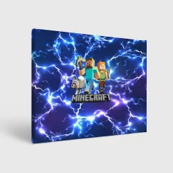 Холст прямоугольный Minecraft Майнкрафт