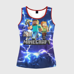 Женская майка 3D Minecraft Майнкрафт