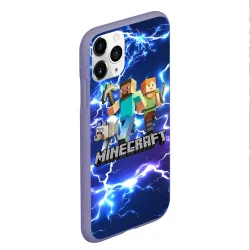 Чехол для iPhone 11 Pro Max матовый Minecraft Майнкрафт - фото 2
