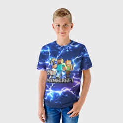 Детская футболка 3D Minecraft Майнкрафт - фото 2