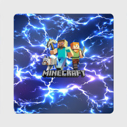 Магнит виниловый Квадрат Minecraft Майнкрафт