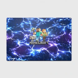 Головоломка Пазл магнитный 126 элементов Minecraft Майнкрафт