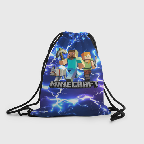 Рюкзак-мешок 3D Minecraft Майнкрафт