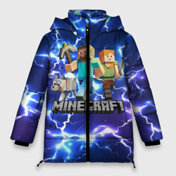 Женская зимняя куртка Oversize Minecraft Майнкрафт