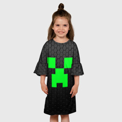 Детское платье 3D Minecraft Creeper Крипер Майнкрафт - фото 2