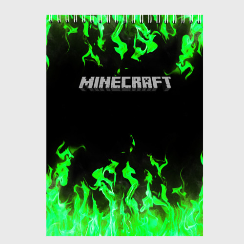 Скетчбук MINECRAFT / МАЙНКРАФТ, цвет белый