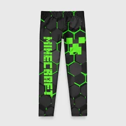 Детские леггинсы 3D Minecraft Creeper